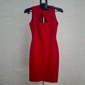 Versace Bold Red Mini Dress